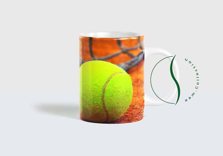 لیوان طرح توپ تور تنیس TENNIS