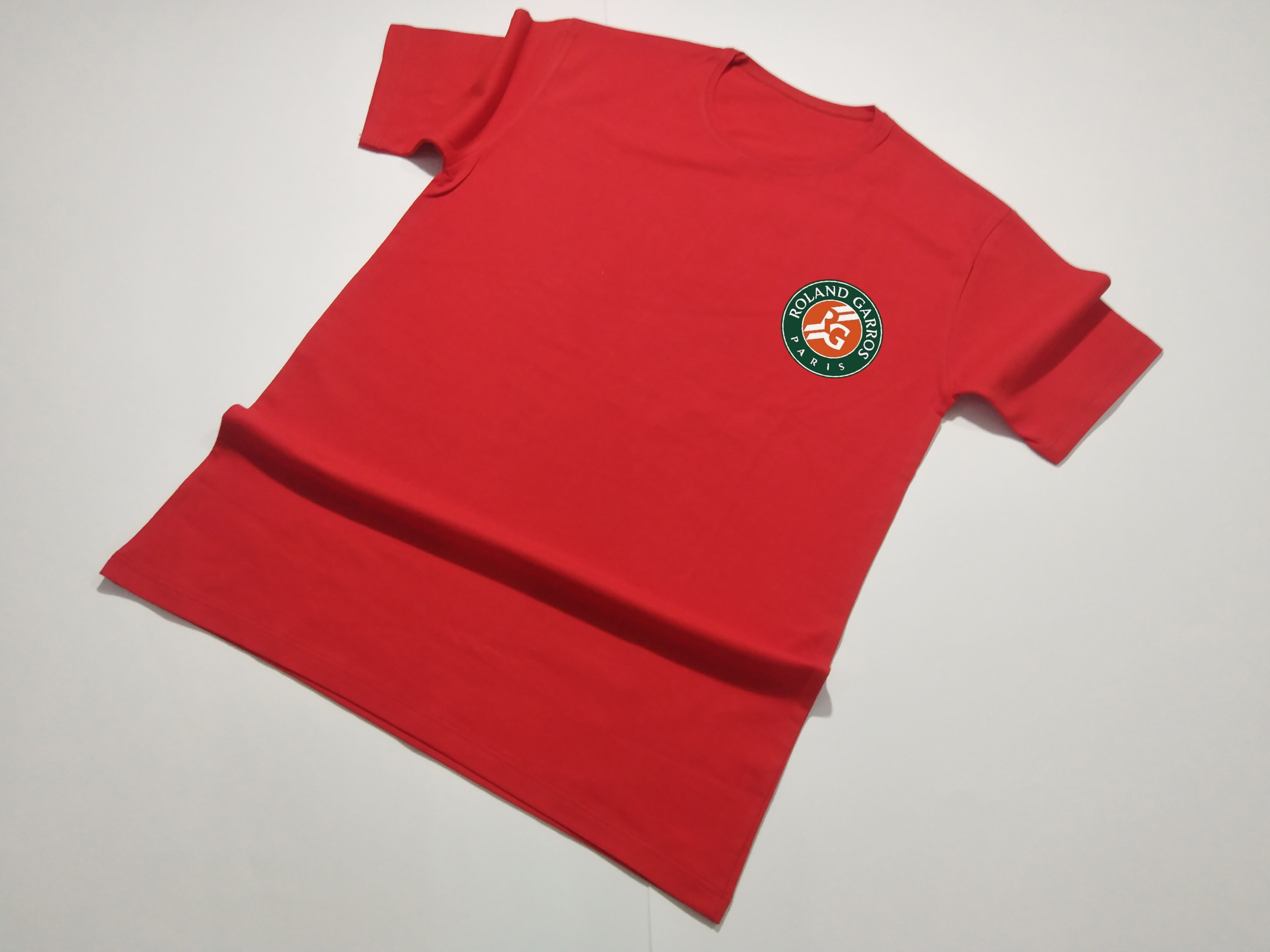 تیشرت نخ طرح تنیس Roland Garros