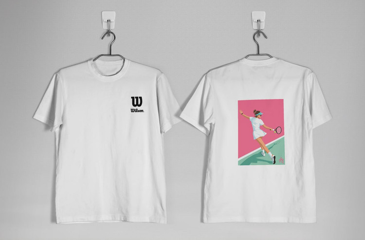 تیشرت تنیس Wilson Tennis Woman