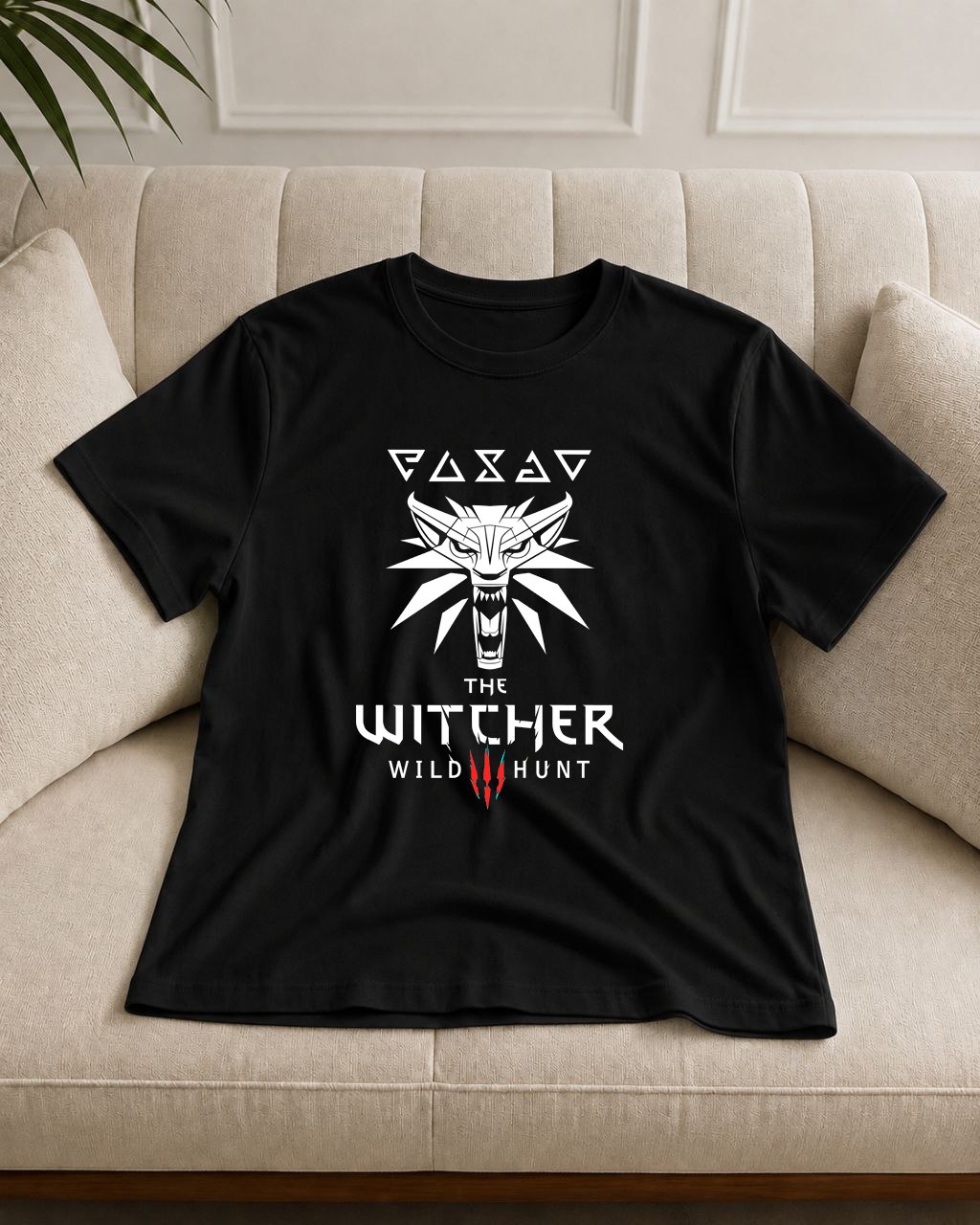تیشرت طرح ویچر The Witcher video game