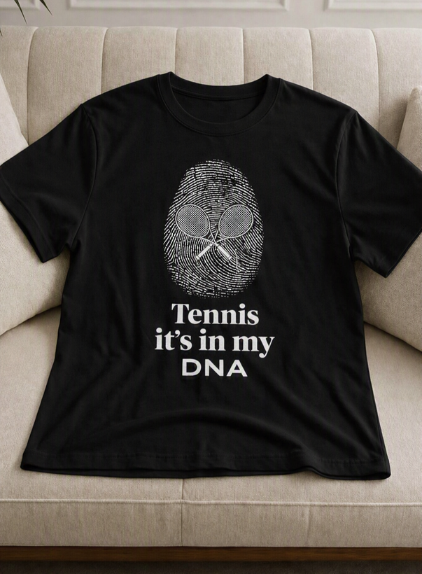 تیشرت نخ پنبه تنیس Tennis DNA