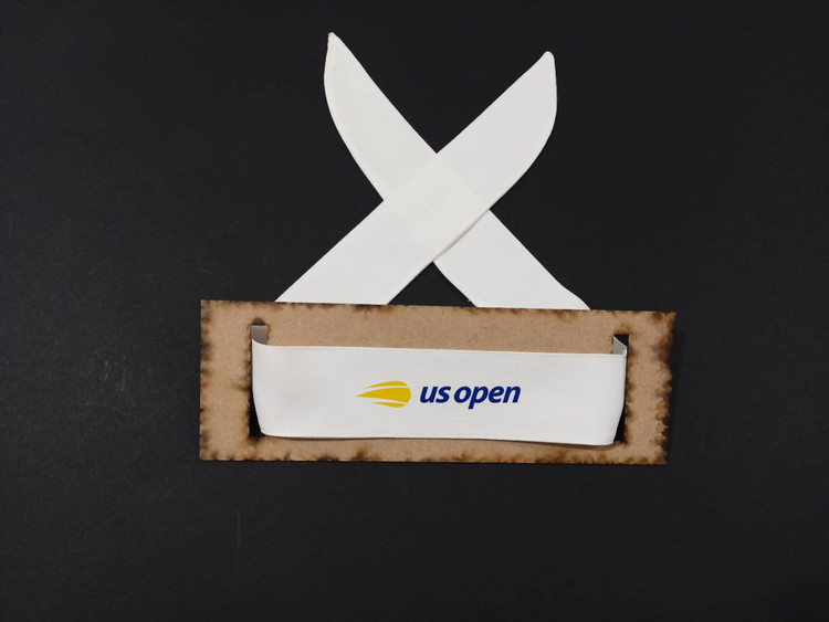 هدبند ورزشی تنیس Us Open Tennis