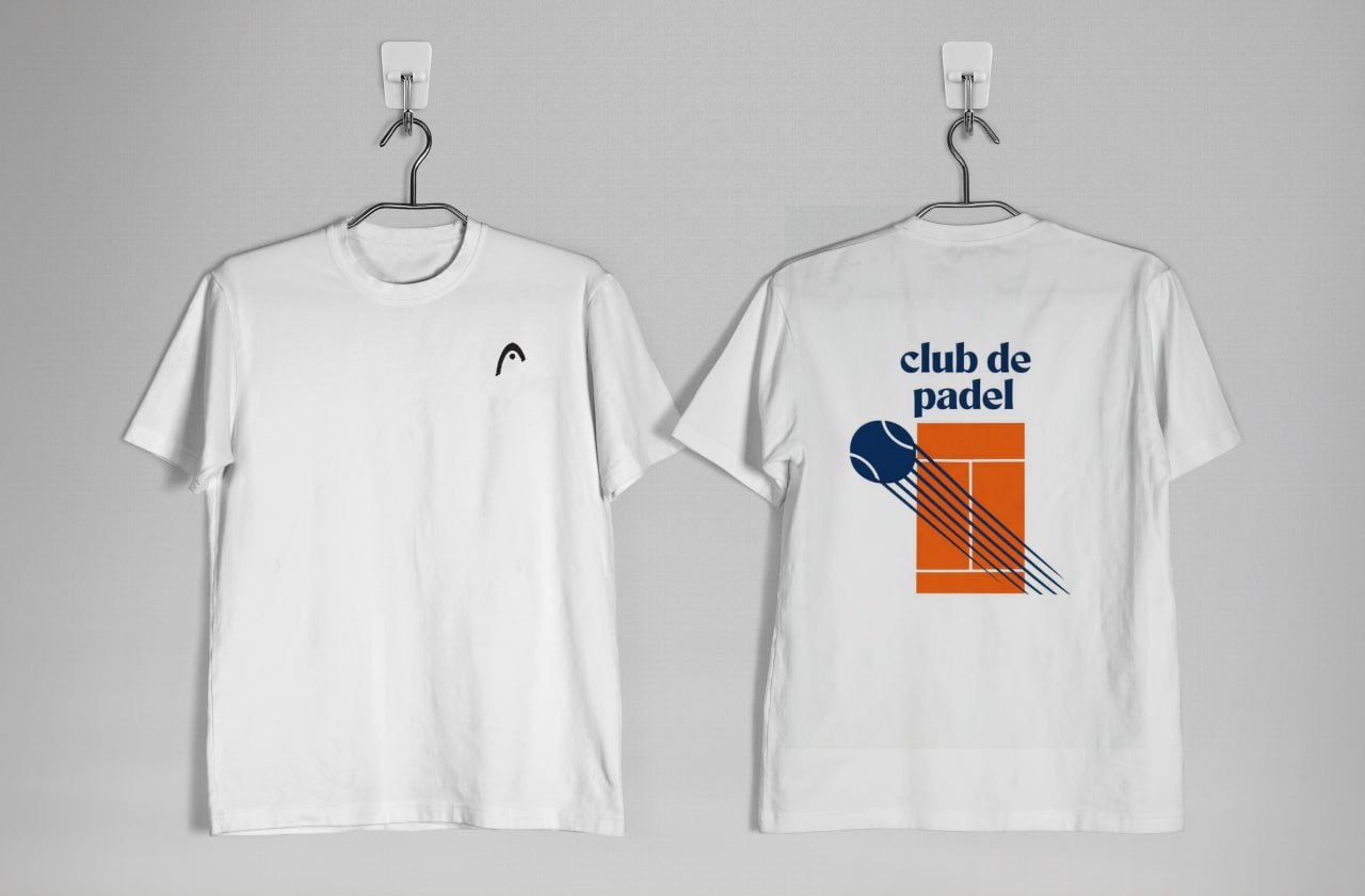 تیشرت پدل کلاب Padel club هد