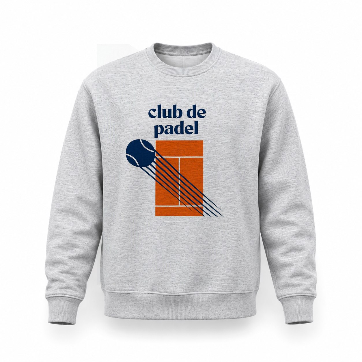 سویشرت طوسی ملانژ پدل کلاب Padel club Head