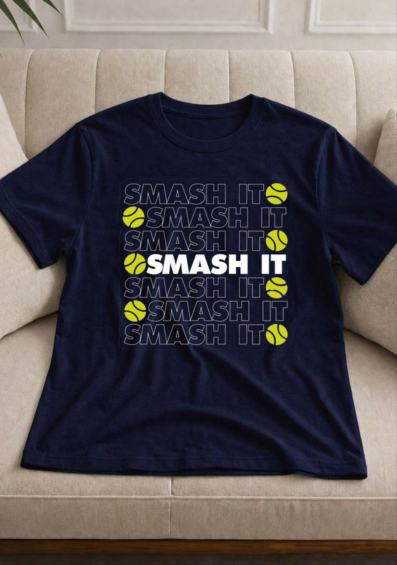 تیشرت پدل اسمش Padel Smash
