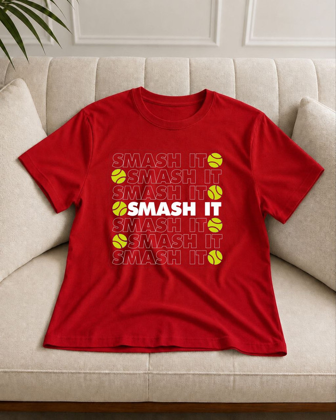 تیشرت پدل اسمش Padel Smash