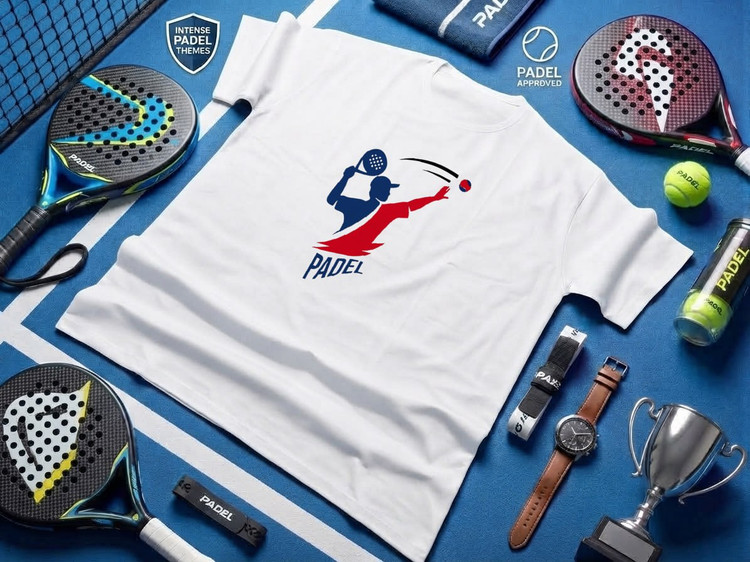 تیشرت نخ پدل ورزشی Padel