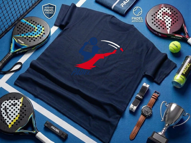 تیشرت نخ پدل ورزشی Padel
