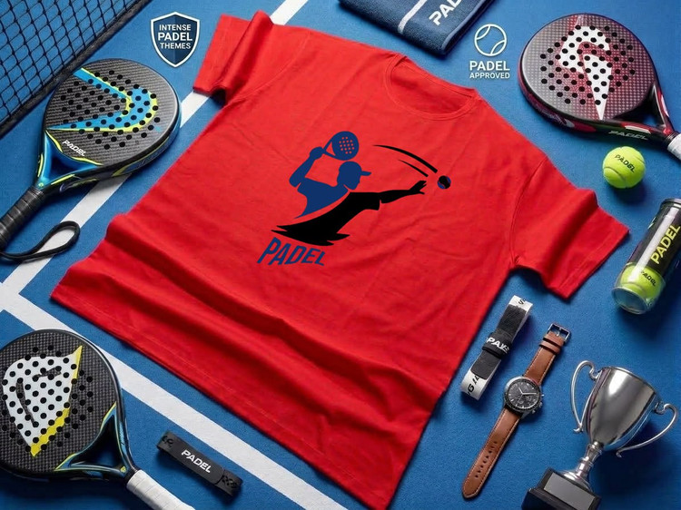 تیشرت نخ پدل ورزشی Padel