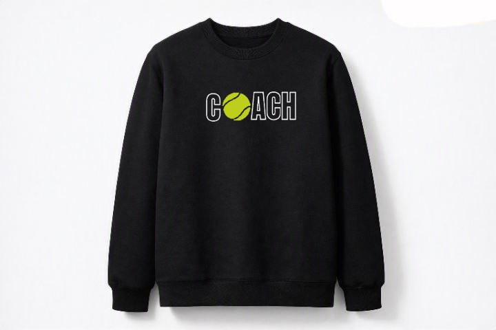 سویشرت طرح مربی تنیس Tennis Coach