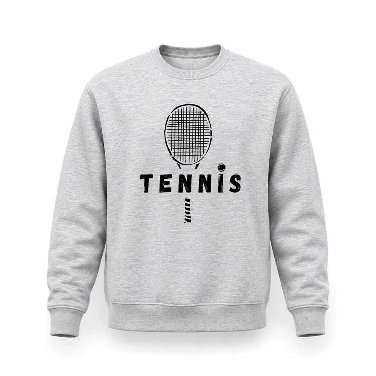سویشرت نخ پنبه داخل کرک تنیس TENNIS