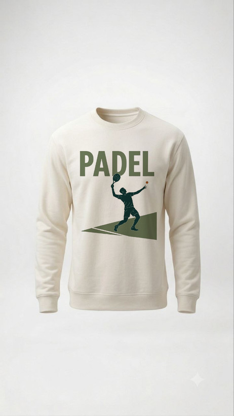 سویشرت طرح خاص پدل PADEL